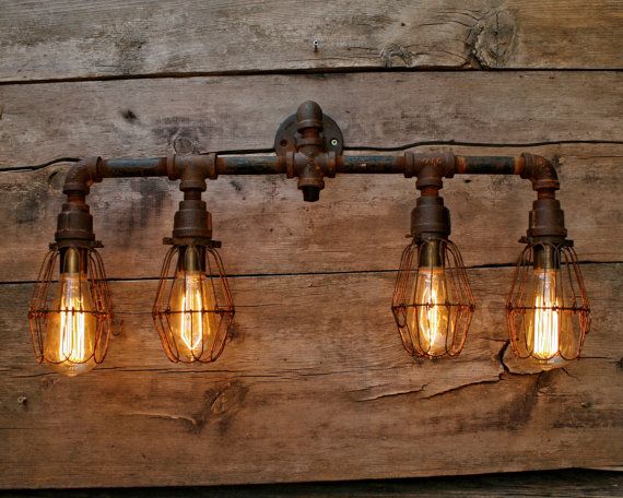 This item is unavailable | Etsy | Rustic bathroom lighting, Rustic .