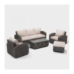 Shop 5-Piece Sofa set New Fashionable Simple Gray Cane Living Room .