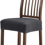 Amazon.com: subrtex Dining Room Chair Seat Slipcovers Sets .