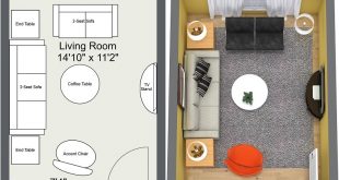 RoomSketcher Blog | 8 Expert Tips for Small Living Room Layou