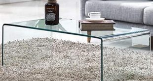 Amazon.com: Premium Tempered Glass Coffee Table,Clear Coffee Table .