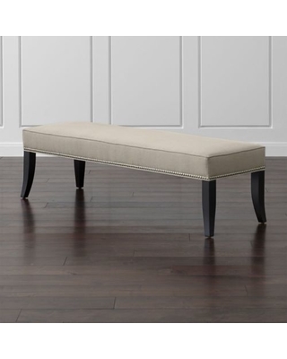 Amazing Deal on Crate&Barrel - Colette King Upholstered Bench .