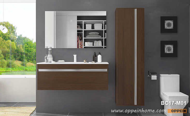 Melamine Wall Mounted Bathroom Cabinet BC17-M01- OPPEIN | The .