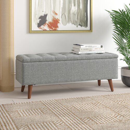 George Oliver Dietz Upholstered Storage Bench & Reviews | Wayfair .