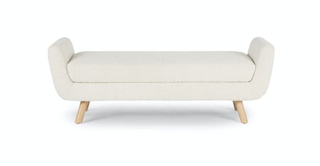 White Bedroom Benches | Artic