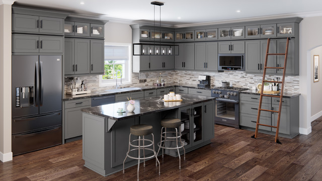 Grey Kitchen Cabinets