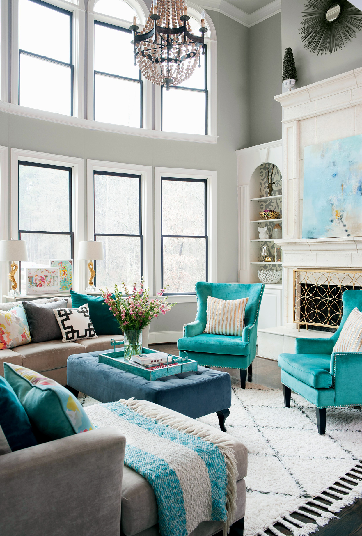 Popular Living Room Colors Schemes