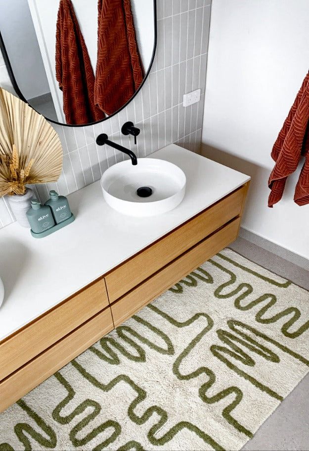 How to Keep Your Bathroom Mats Fresh and
Clean