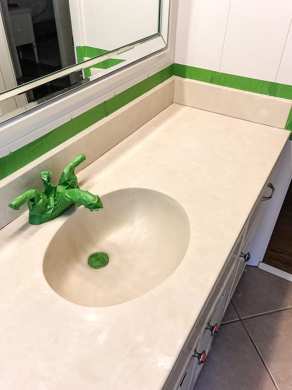 How to Install a Bathroom Sink Countertop