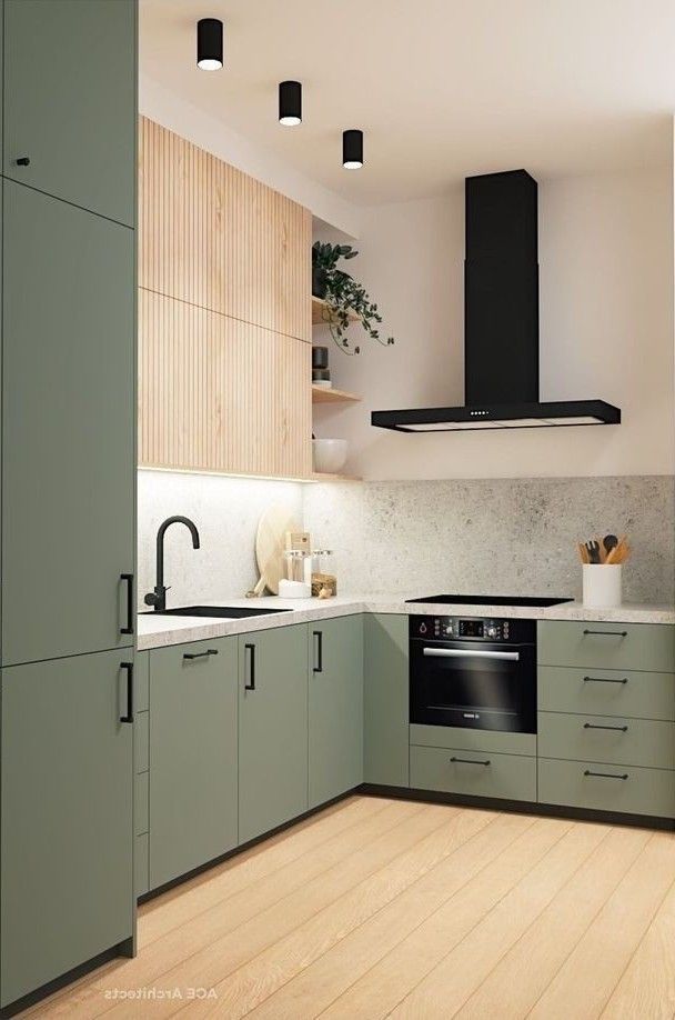 Kitchen Wall Cabinets for Easy Storage and Tidy Kitchen