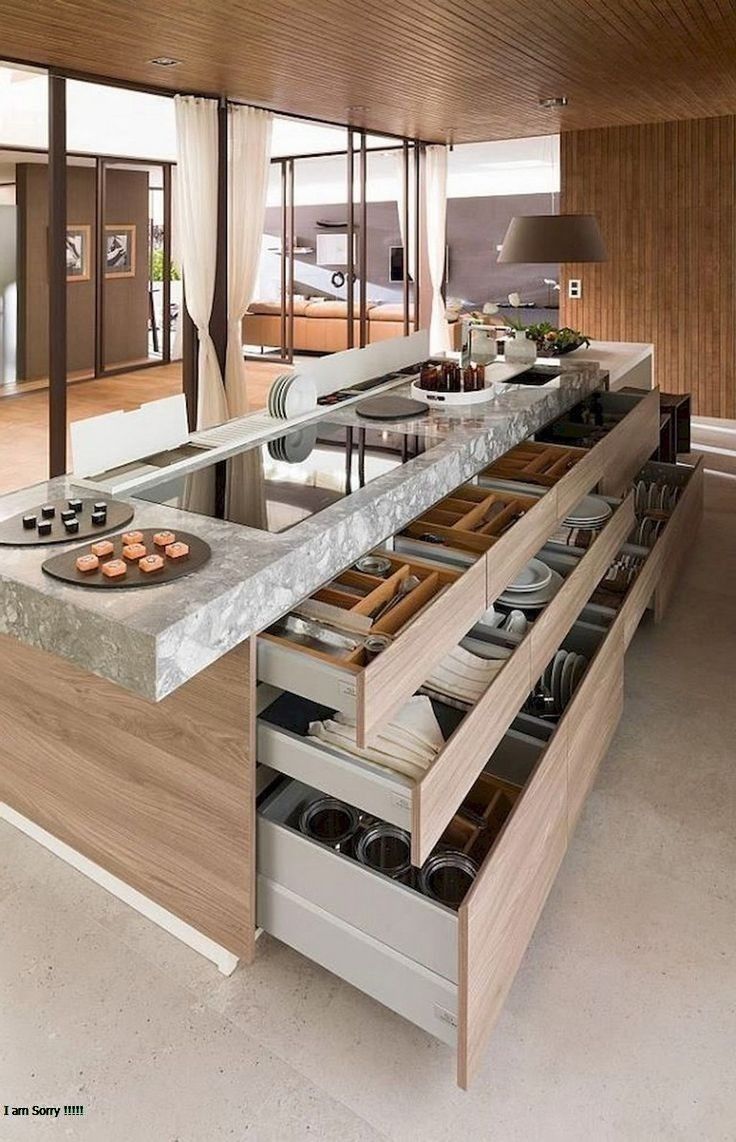 Maximizing Space: Large Kitchen Islands
for Every Home