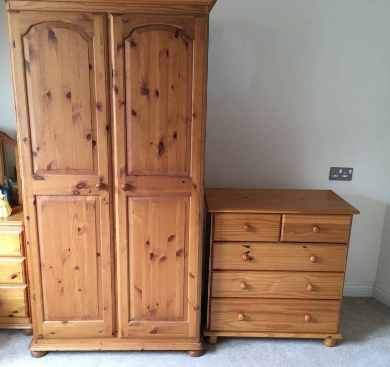 Pine Wardrobe – Light Weight and  Practical