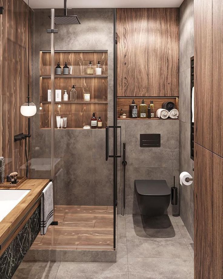 Choose the best small bathroom design for the makeover of the entire area