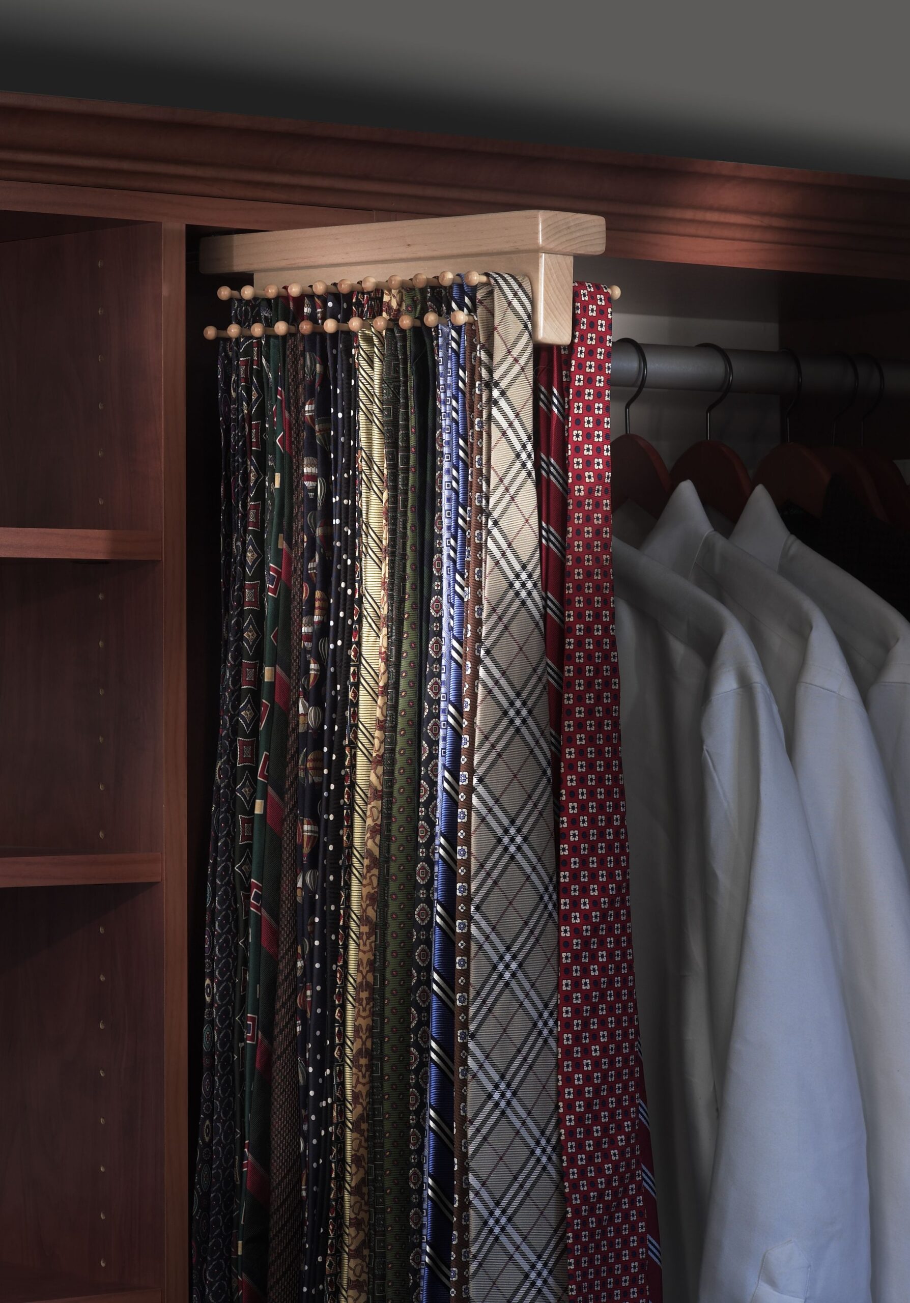 Tie Rack Keeps Your Tie Collection  Flawless