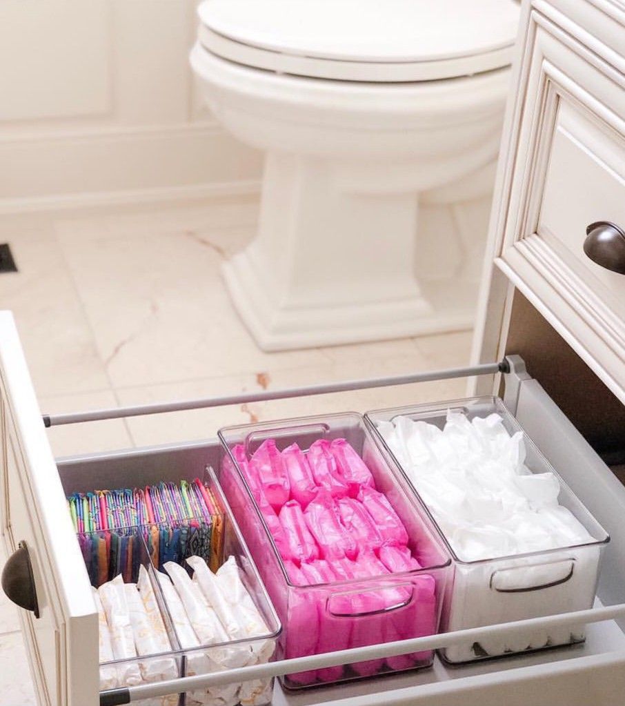 Shortage Remedy – Bathroom Organizers