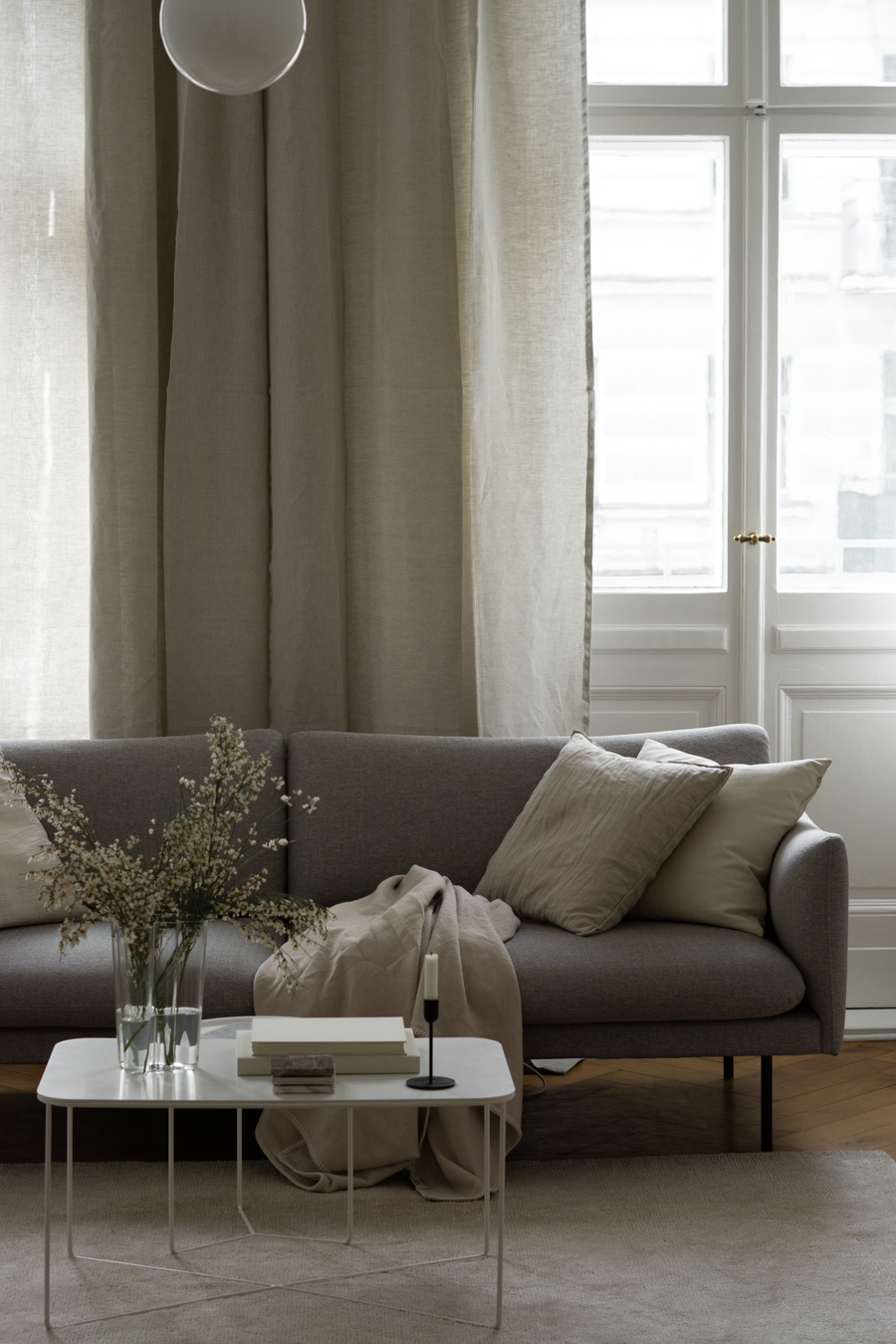 Grey Living Room Curtains