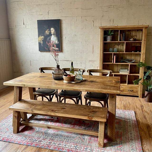 Kitchen Table With Bench