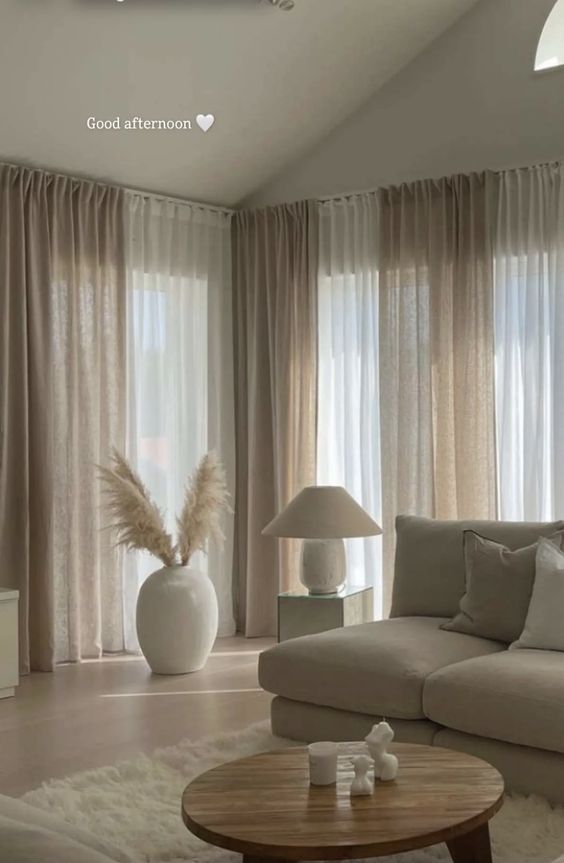 Elegant Living Room Curtains