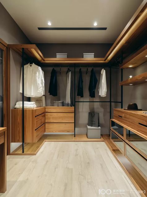 Modern Corner Closet Offers Best Storage  Solution