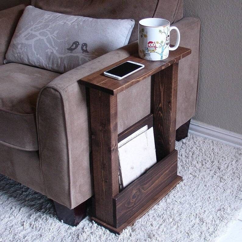 Narrow End Table Offers Multiple Uses at  Home