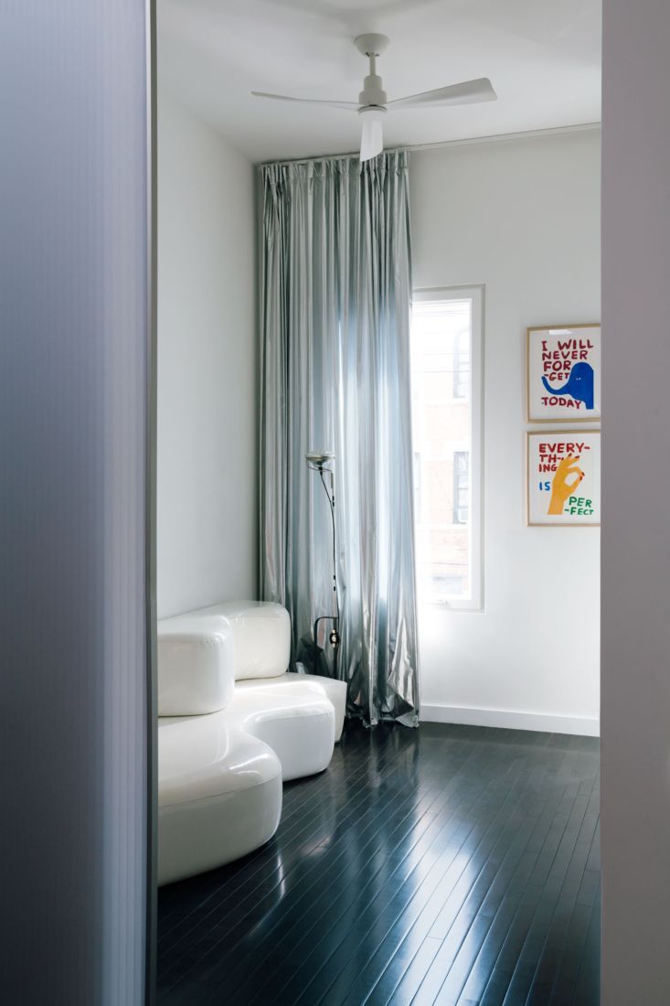 Silver Curtains Spread Silver Hues in the Room