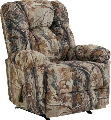 Modern Camo Recliner Brings Stylish  Comfort to Your Home