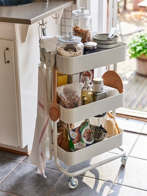 Kitchen Cart – A Mobile Utility Storage  for Your Kicthen