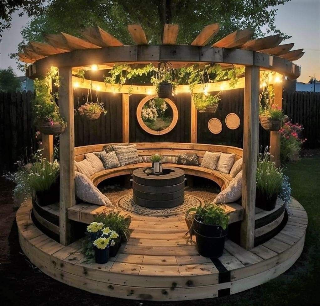 Patio Gazebo Brings Peace and Romance in Your Home