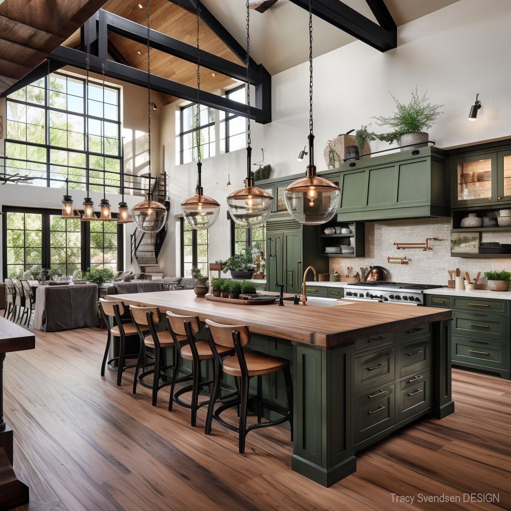 Ideas to design a rustic kitchen