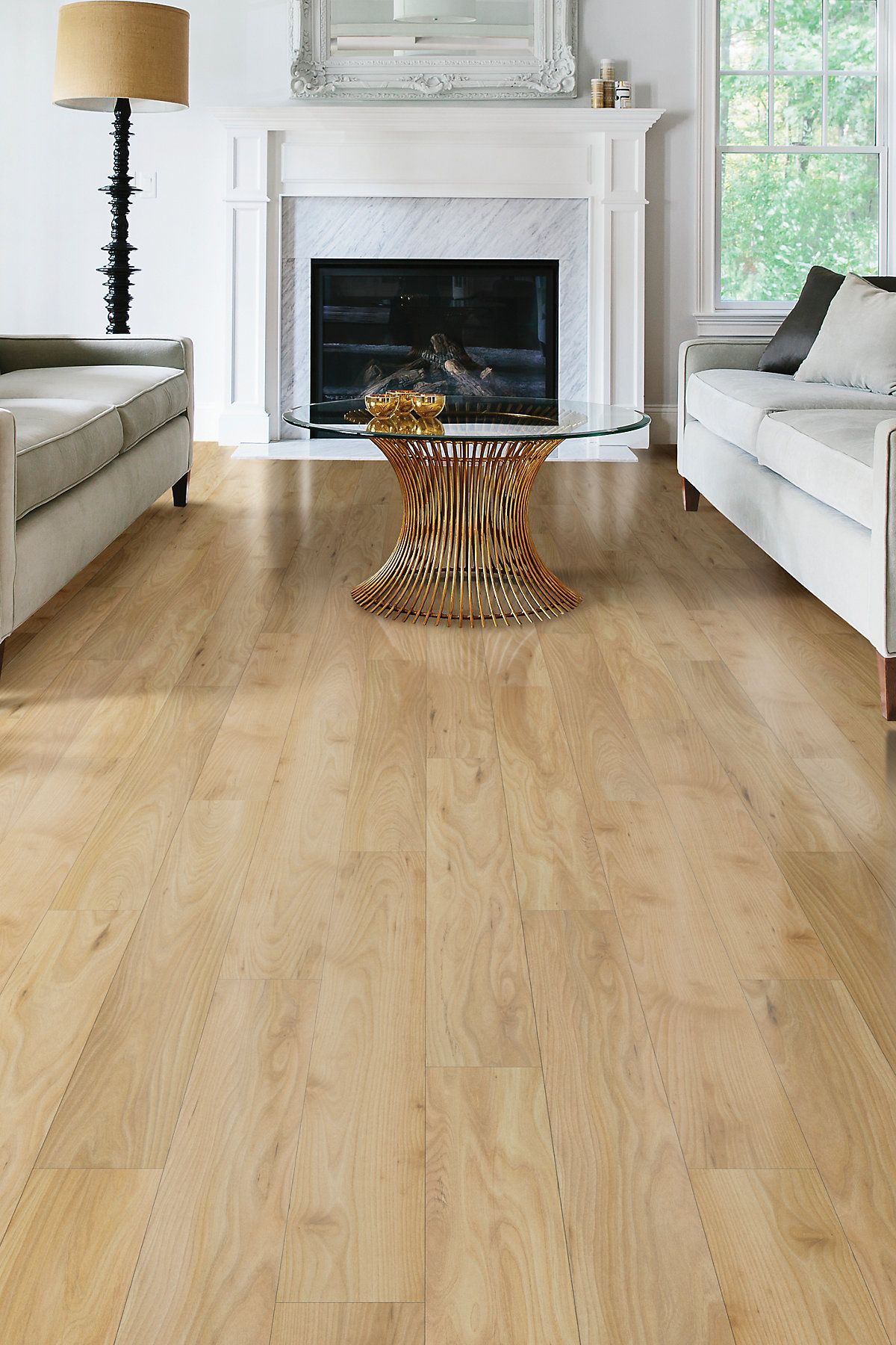 How to clean shaw laminate flooring?