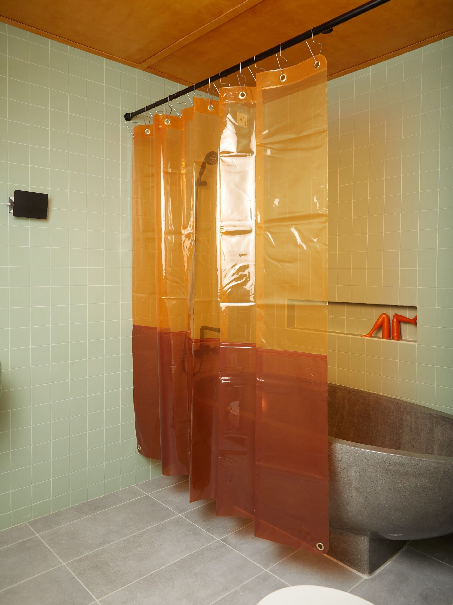 Shower Curtains Add Texture to Your Bathroom