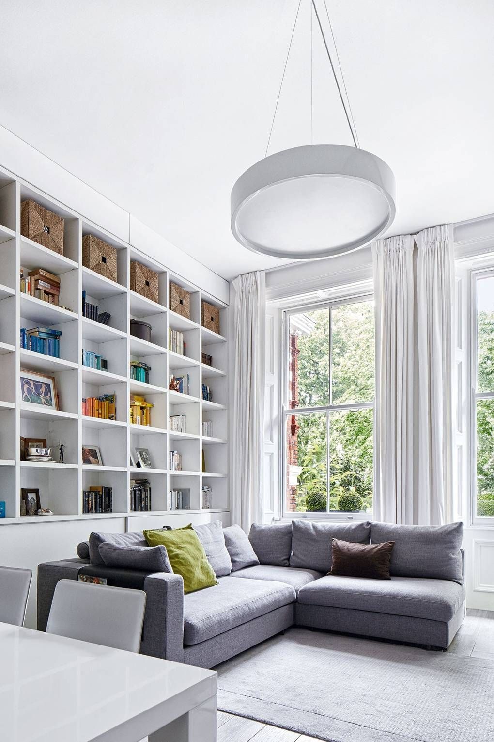 White bookshelves for your house