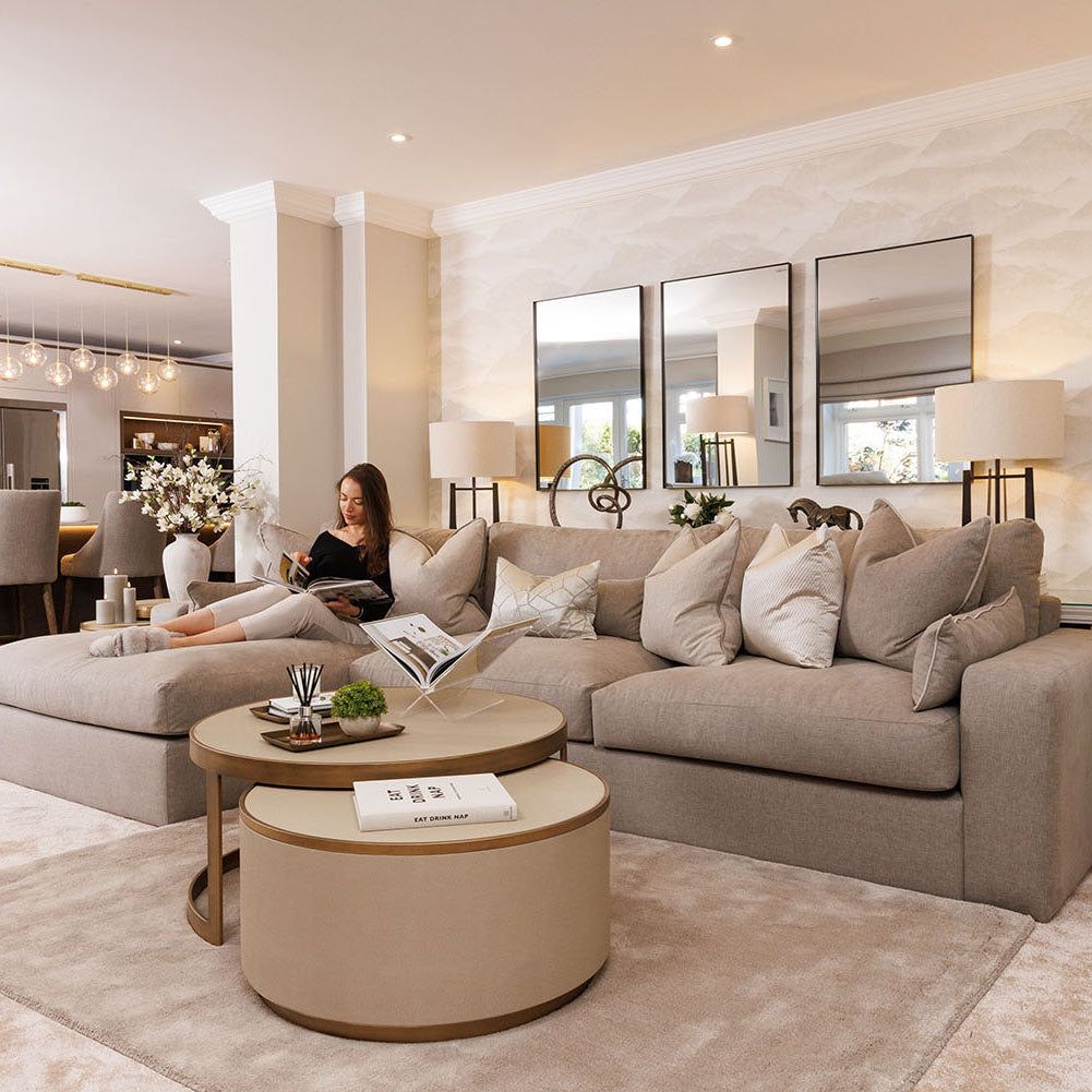 Fabric Corner Sofa for Your Modern Living  Room