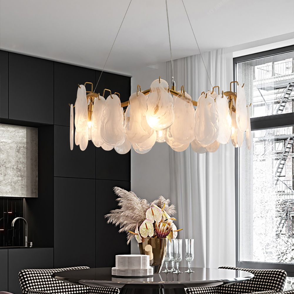 Glass Chandelier for Well-Styled Homes