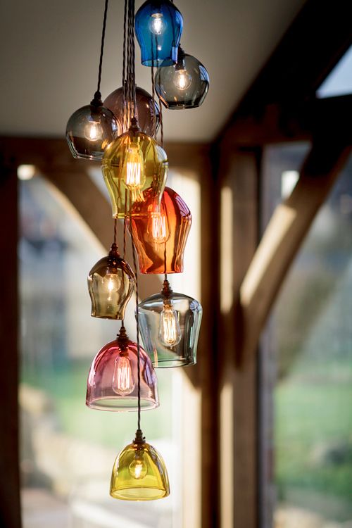 Glass Lamp Shades Illuminate the Work  Place Better