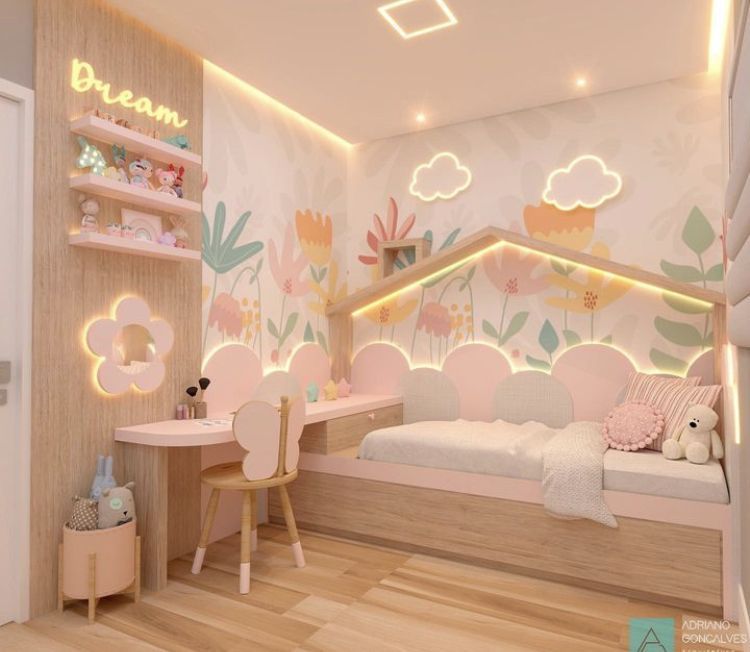 Kids Bedroom Decor and Color Theme