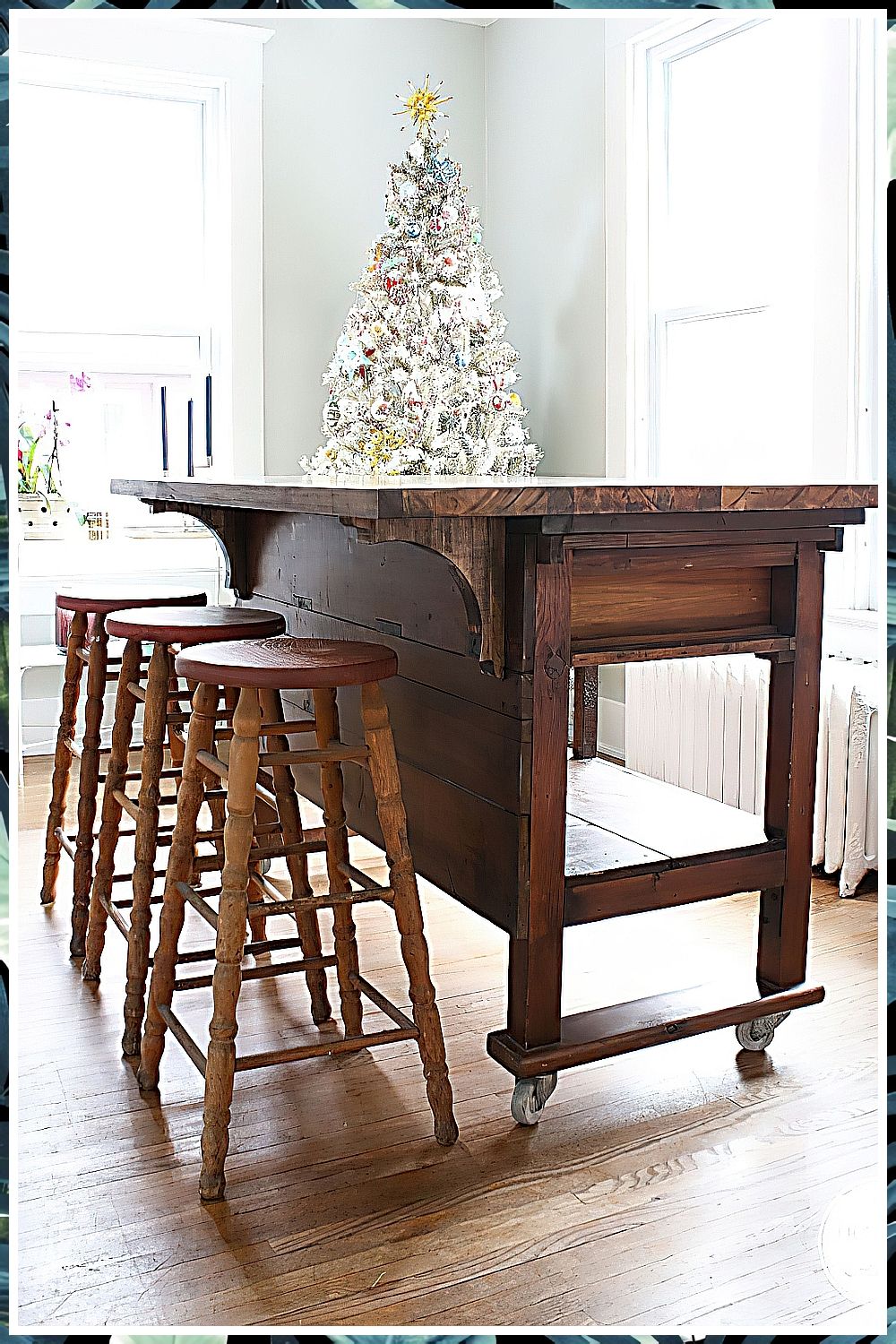 Kitchen Island on Wheels