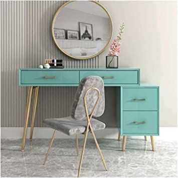 Bedroom Makeup Vanity With Benches