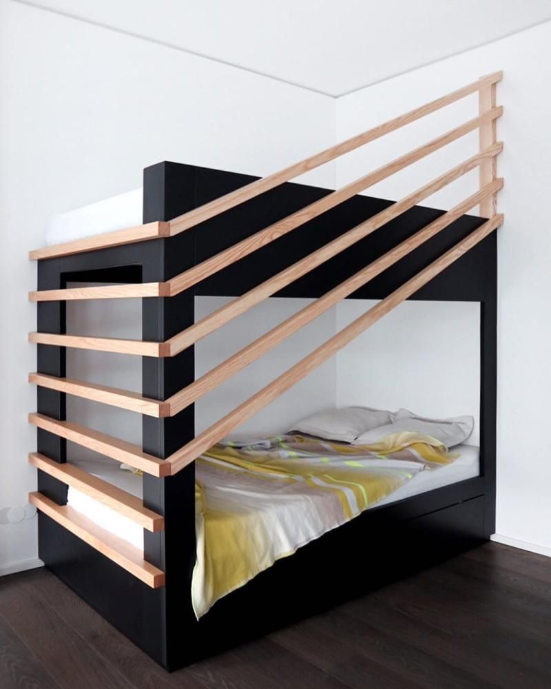 Modern Bunk Bed in Elaborate Style