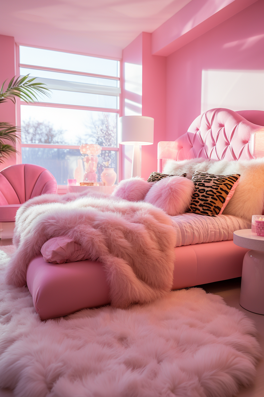 The most beautiful experience of living in a Pink bedroom