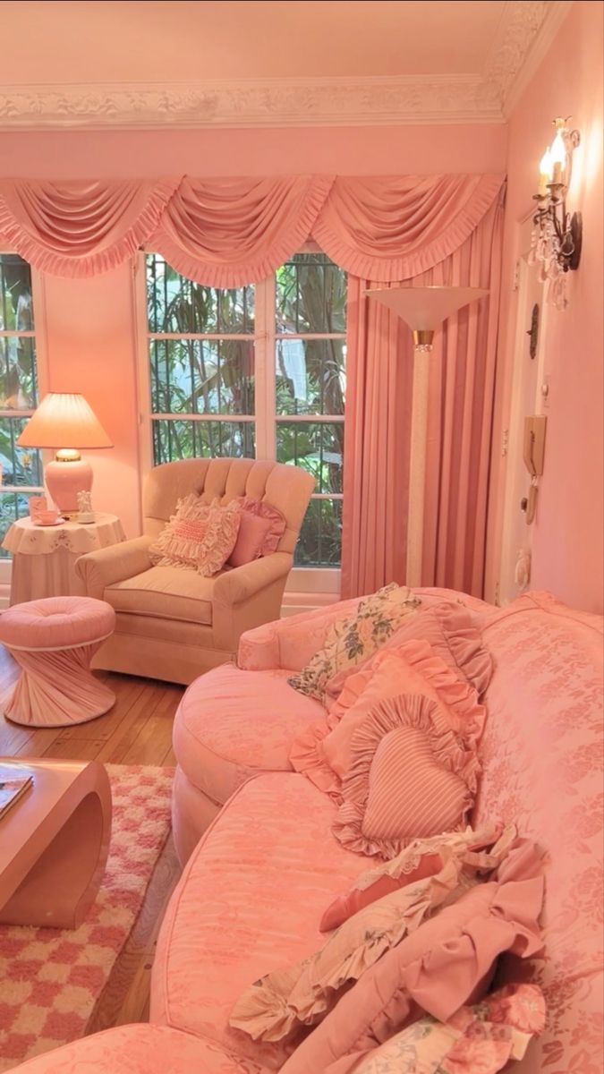 Pink Curtains Inspire Hope and Eliminate Anger