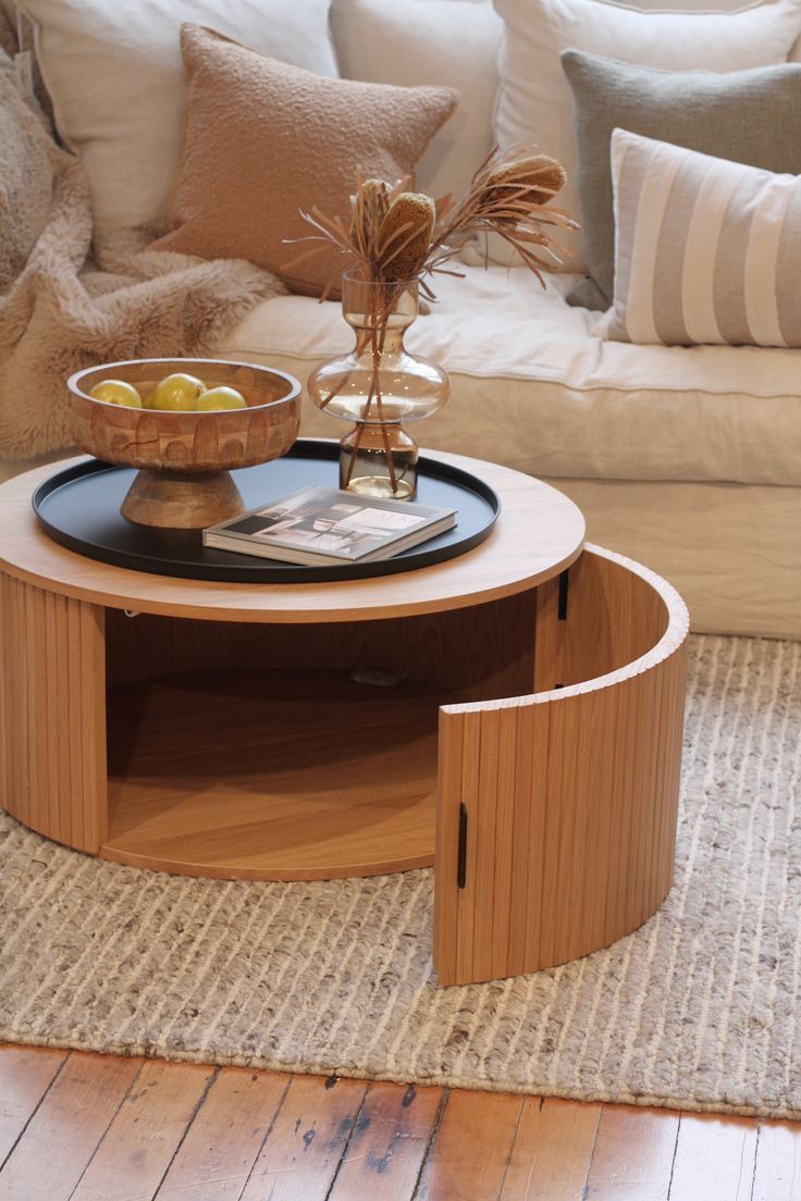 Styling tips for Round Coffee table
