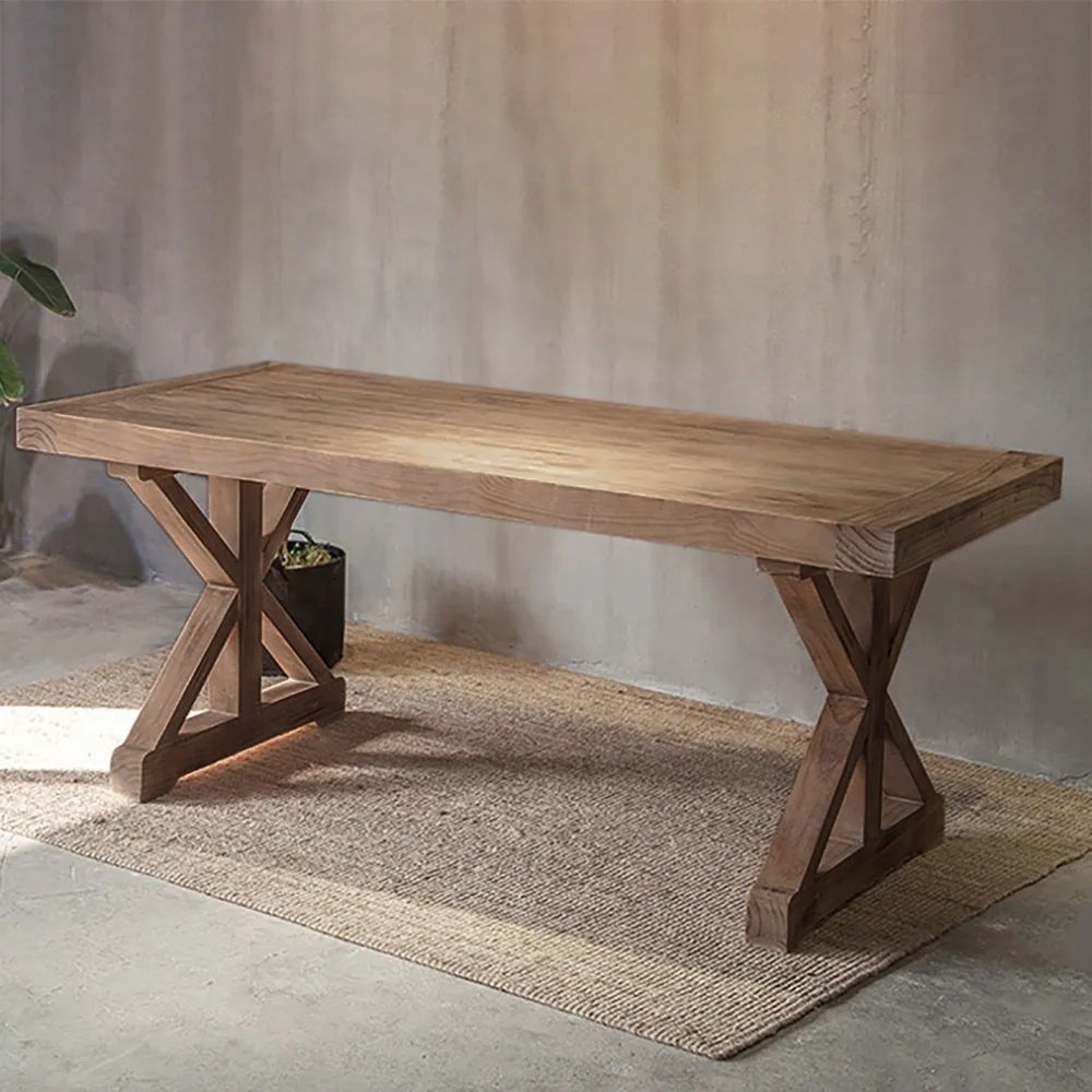 Rustic Desk for Warmth and Friendcliness  in Your Study