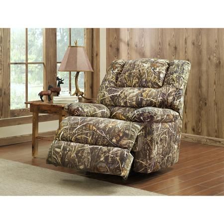 Camouflage Recliner Offers Challenging  New Style!