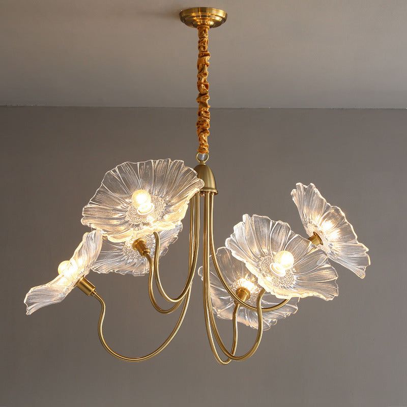 Glass Chandelier for Well-Styled Homes