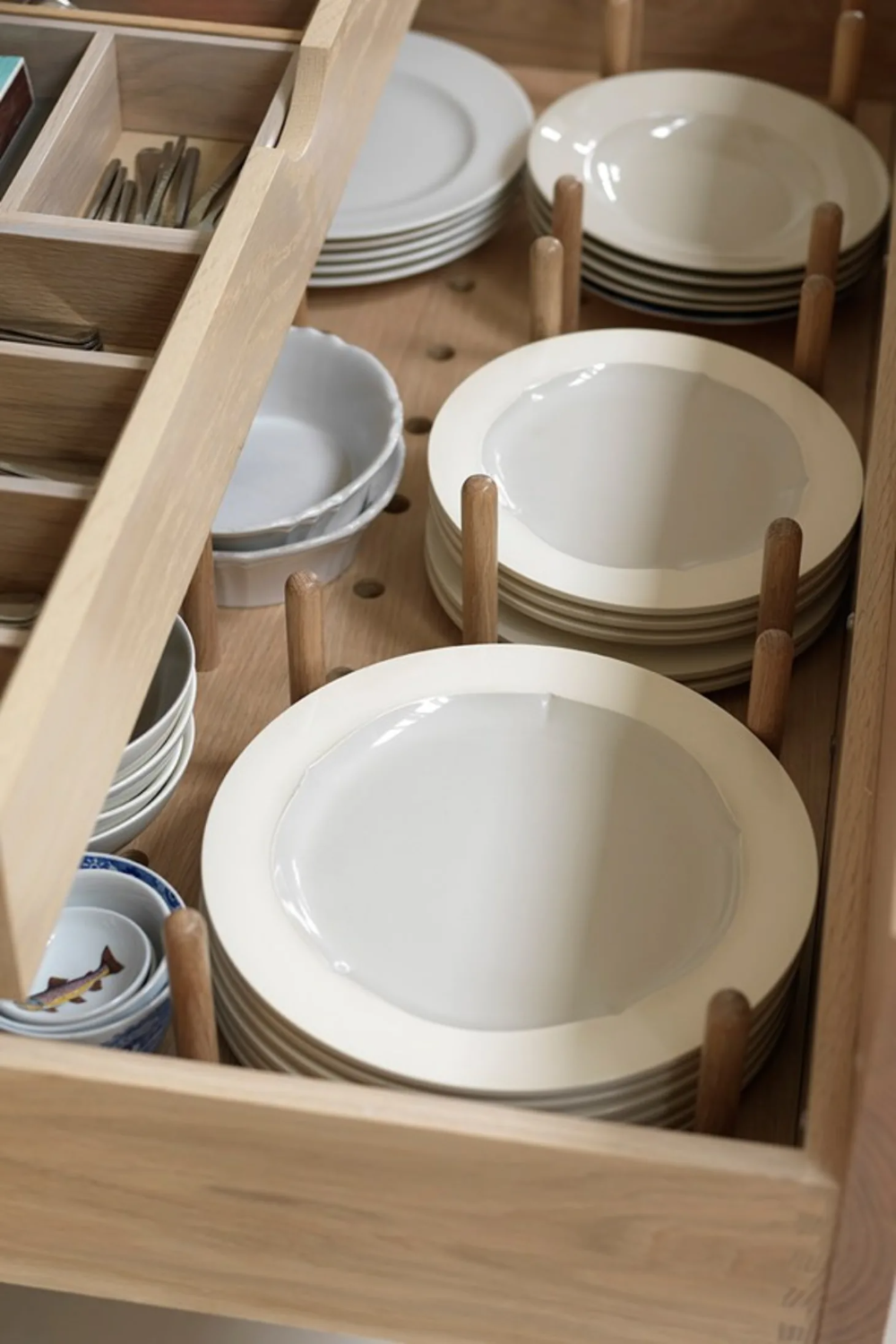 Kitchen Drawers Offer Well-Organized  Storage