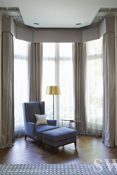 Modern Bay Window Curtains for Your Home