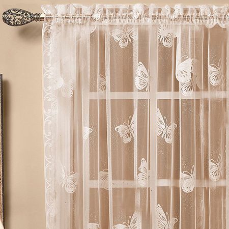 Butterfly Curtains for Beauty and  Feminine Aura at Home