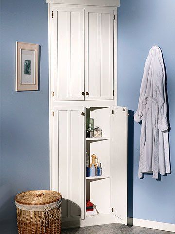 Corner Bathroom Cabinet