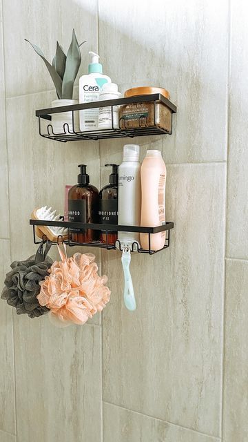 Appropriate use of shower shelves